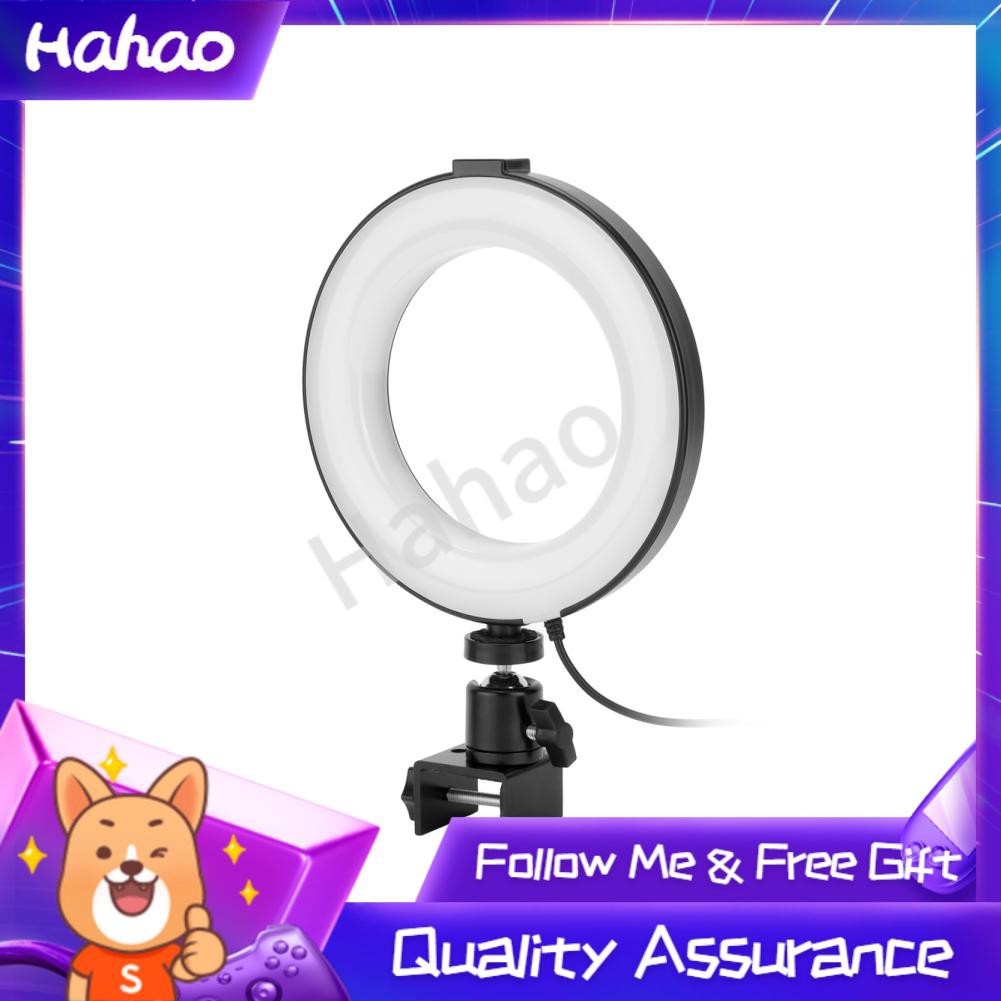 Đèn Led Tròn 6 Inch Có Kẹp Dùng Quay Video / Live Stream | BigBuy360 - bigbuy360.vn