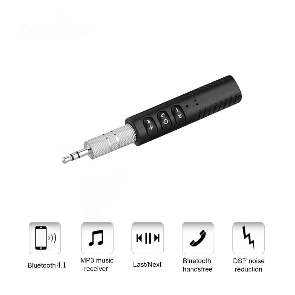 Thiết Bị Kết Nối Âm Thanh Receiver Bluetooth 4.1 dùng pin sạc (Đen)