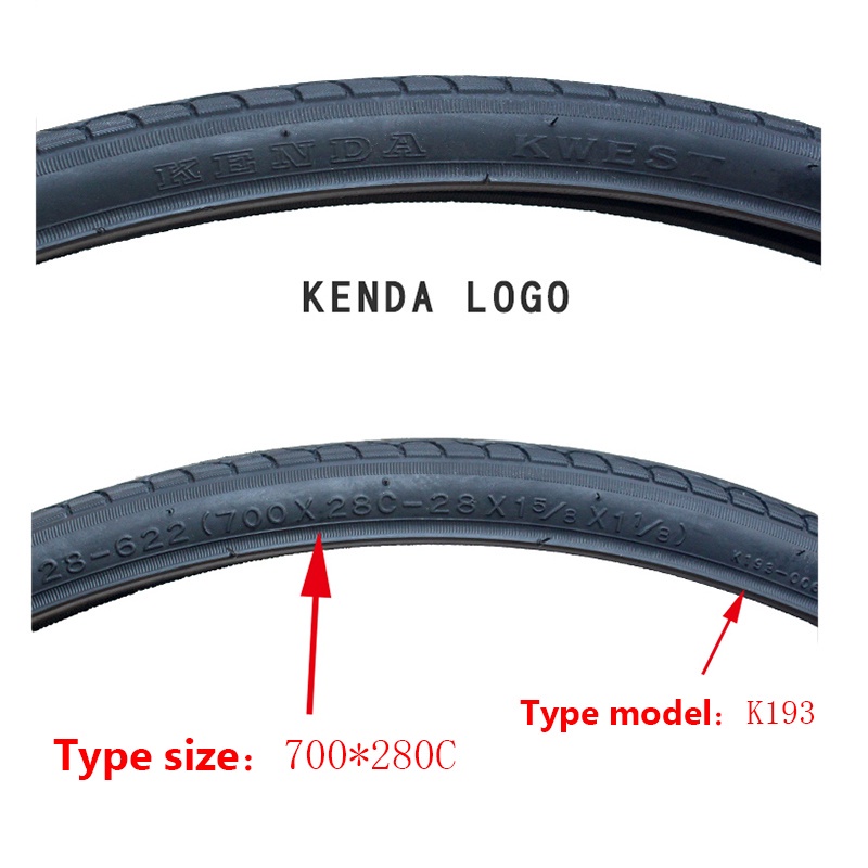 Lốp Xe Đạp Siêu Nhẹ kenda 700c 700 * 28 / 32 / 35 / 38c Chất Lượng Cao