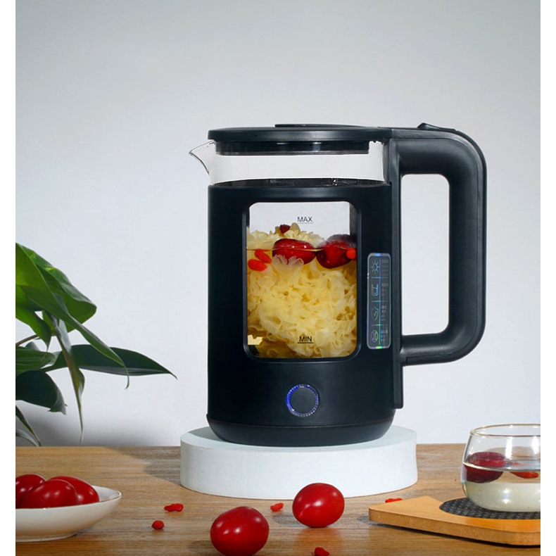 Ấm Siêu Tốc Thủy Tinh 1,8L - 2,3L Công Suất Lớn 1500W -  Ấm Đun Nước Pha Trà Siêu Nhanh Bảo Hành 6 Tháng LV001