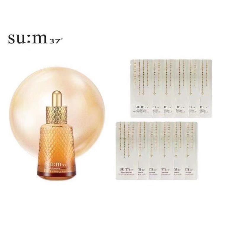 Combo 10 gói Ampoule cấp dưỡng năng lượng tái tạo da Sumlosec Ampoule 10ml