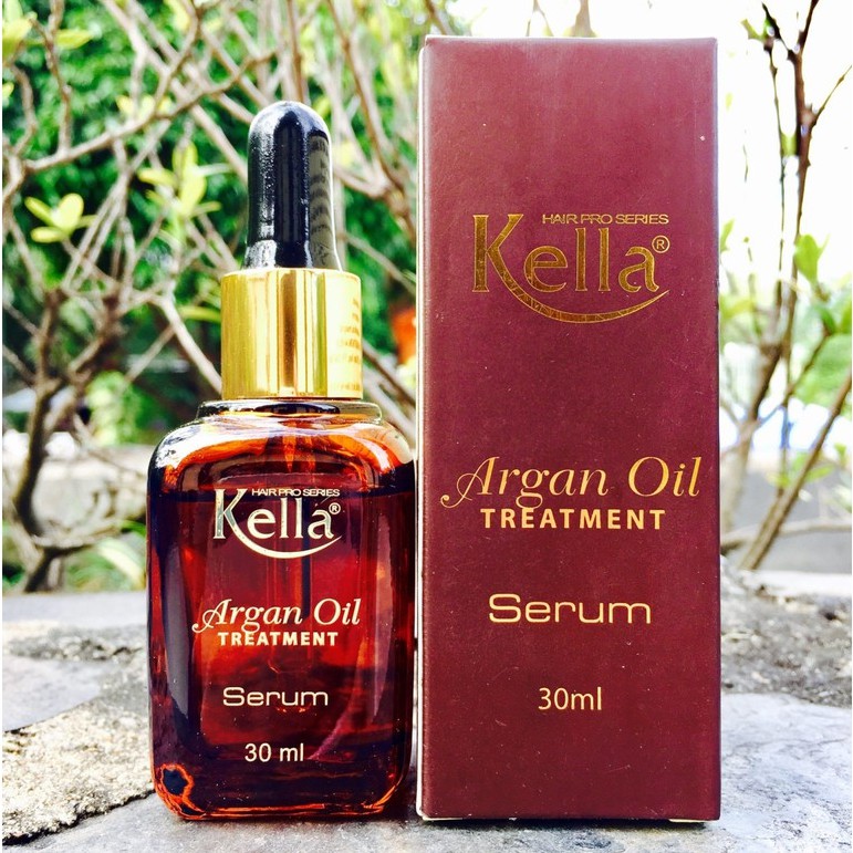 Tinh dầu phục hồi tóc Kella Argan Oil Treatment Serum 30ml