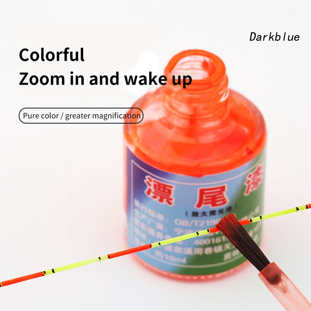 Sơn phao câu cá màu dạ quang bắt mắt không thấm nước 10ml