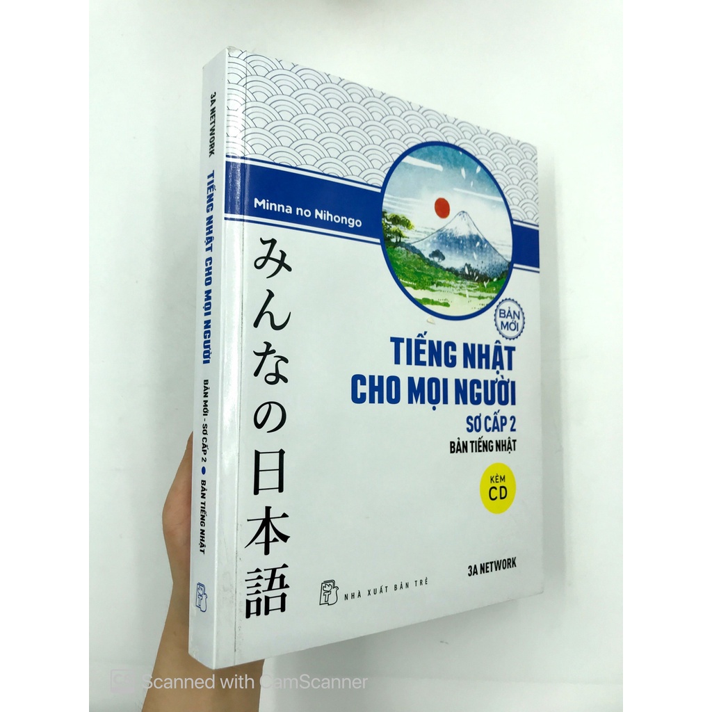 Sách Combo 3 cuốn Tiếng Nhật cho mọi người Minna no Nihongo - Sơ cấp 2 - Bản tiếng Nhật, Bản dịch, Bài tập chủ điểm