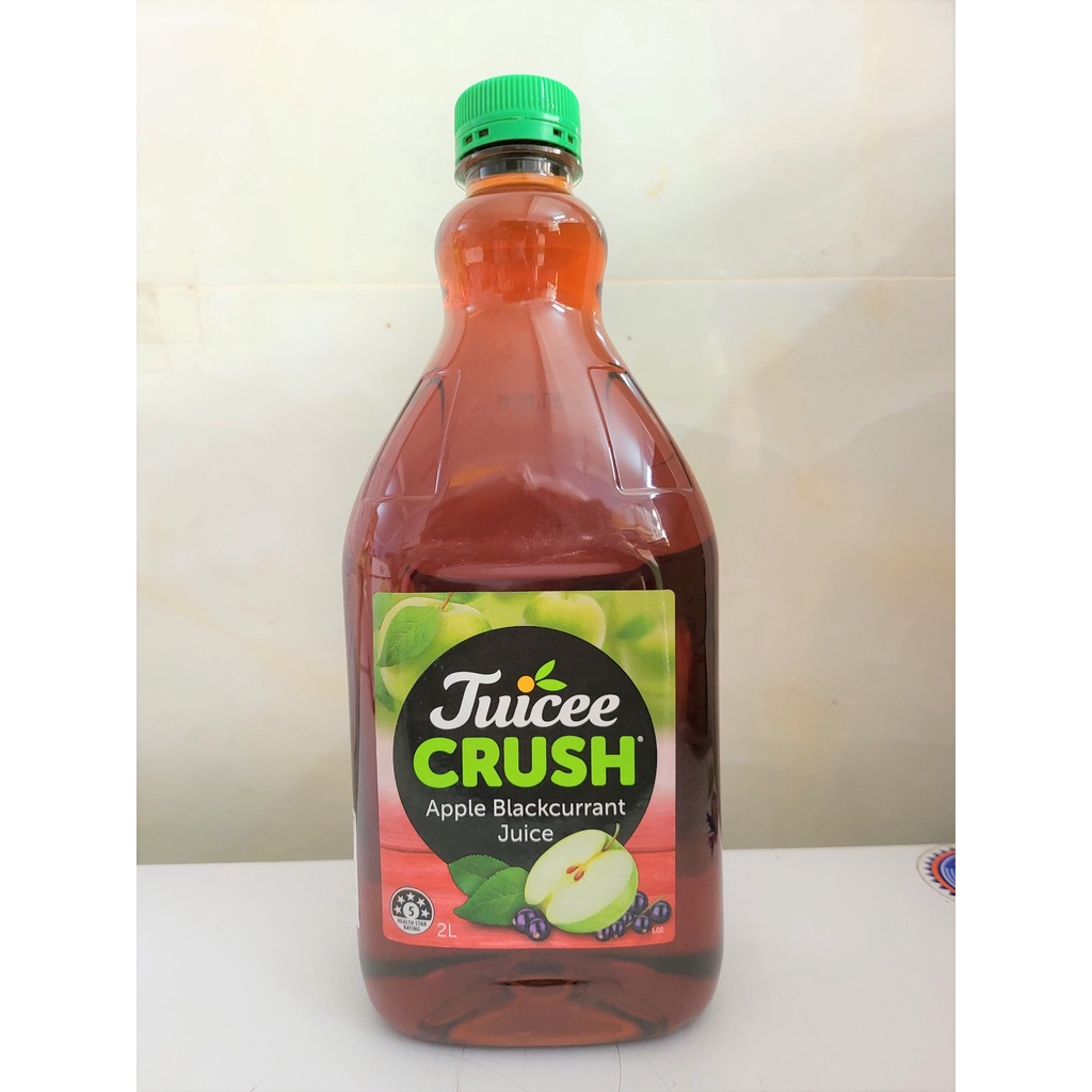 [Bình 2 Lít] NƯỚC ÉP TÁO &amp; TRÁI LÝ CHUA ĐEN [Australia] JUICEE CRUSH Apple &amp; Blackcurrant Juice