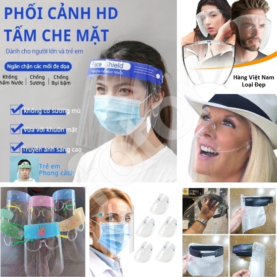 [XÃ KHO] MẶT NẠ FACE SHEILD, MEKA, KÍNH, BĂNG ĐÔ CHỐNG DỊCH [HCM] | BigBuy360 - bigbuy360.vn