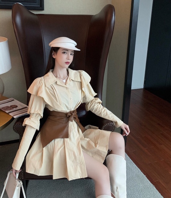 Váy Sơmi Ko Mun Yeong/ Seo Ye Ji Hot Hot Hitttttt ✨✨✨