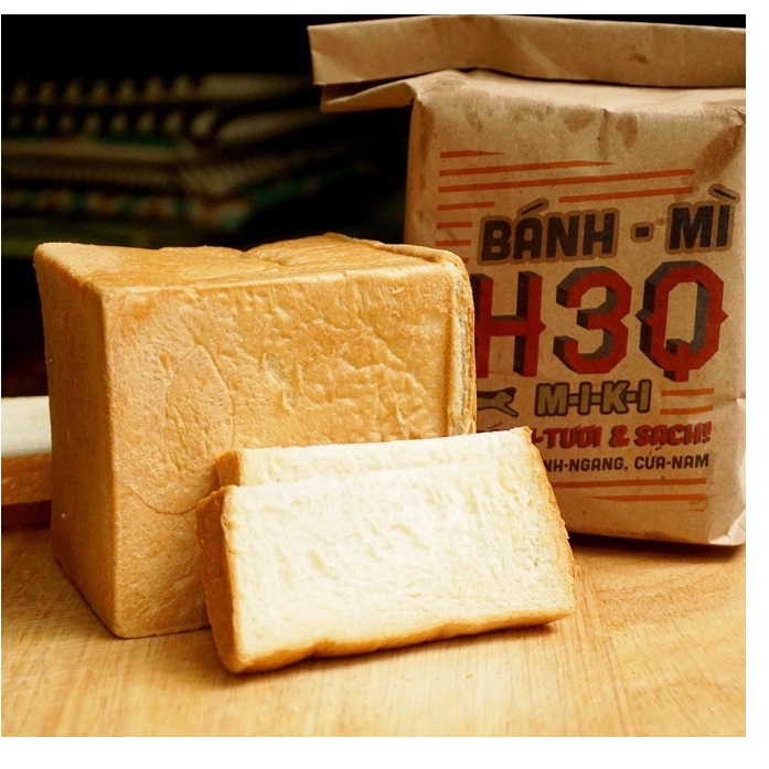 Bánh Mì Gối H3Q Miki Sản Xuất Từ Bơ New Zealand Thơm Mềm ổ 380g thumbnail