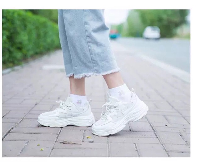 Vớ / tất hình hoa 5 cánh sắc màu ullzang HOT TREND