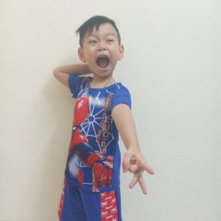 Bộ siêu nhân nhện bé trai