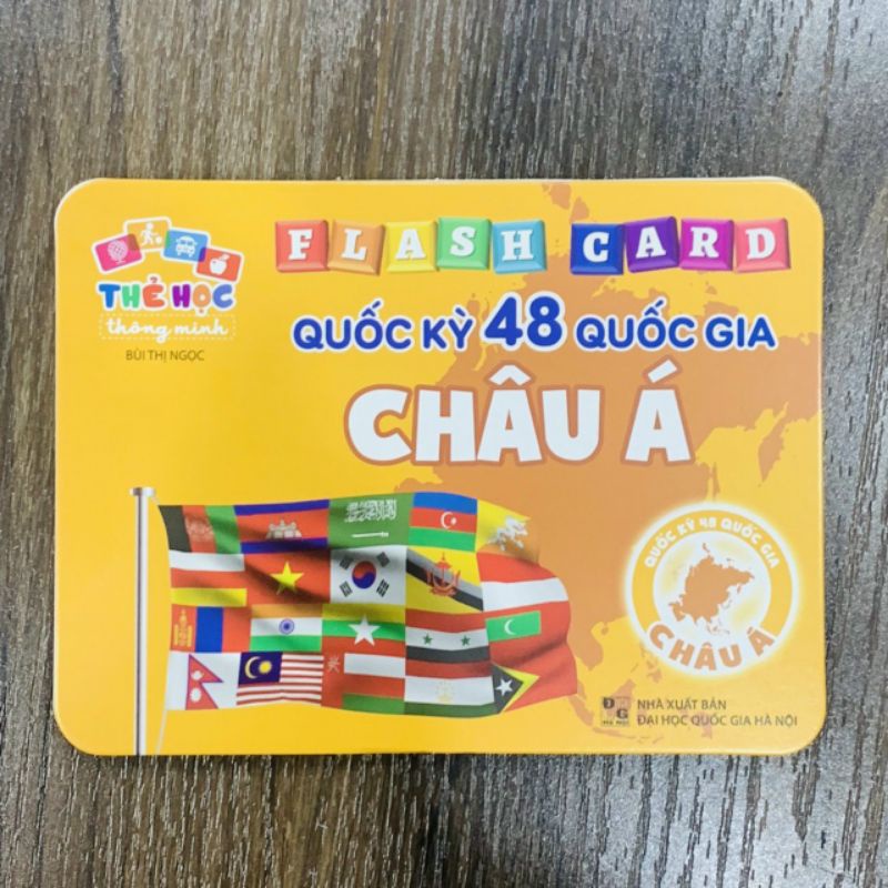 Flash Card Cờ các nước trên thế giới của 175 quốc gia
