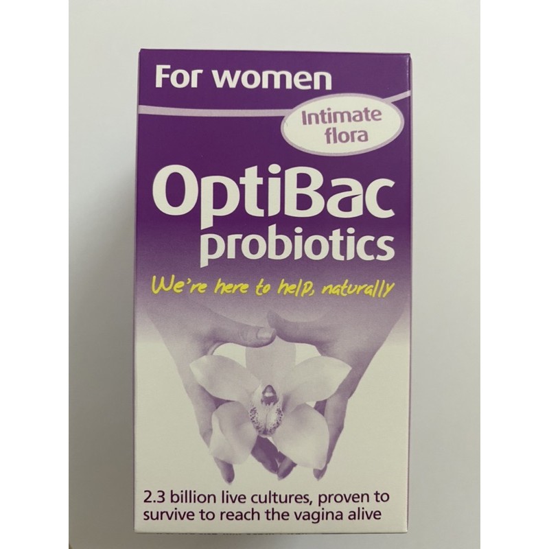 Men vi sinh Optibac tím,cải thiện Viêm Âm đạo và Viêm Tiết niệu,Tăng cường hệ miễn dịch OptiBac Probiotics
