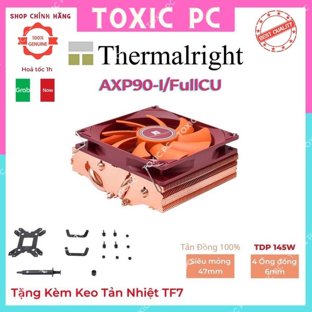 Tản nhiệt khí CPU Thermalright AXP90-X47 hiệu năng cao cực mỏng cho ITX, cmITX, HTPC