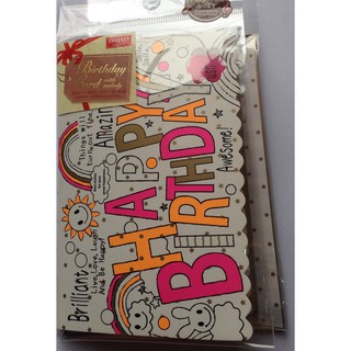 Thiệp nhạc Happy Birthday(DST2)