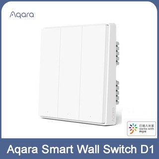 Aqara công tắc đèn gắn tường thông minh không dây d1 zigbee cho nhà ở mi home app homekit