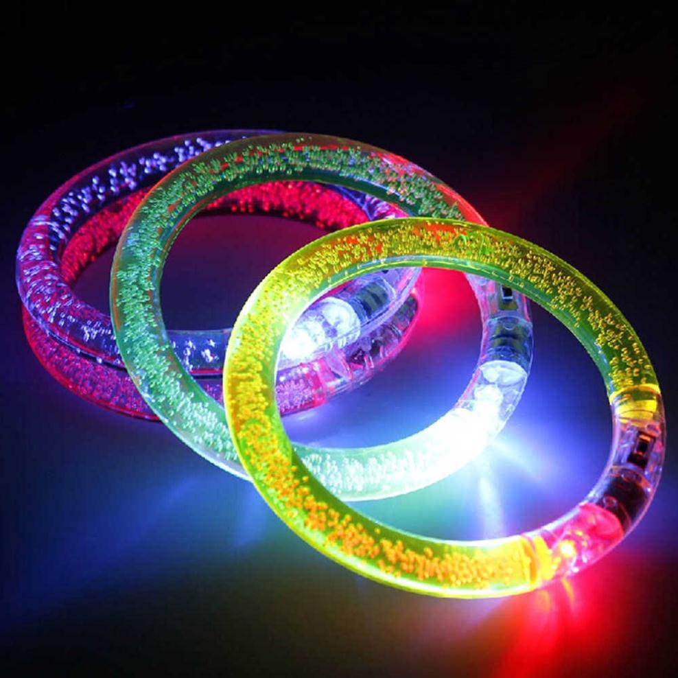 Vòng tay dạ quang đèn led phát sáng