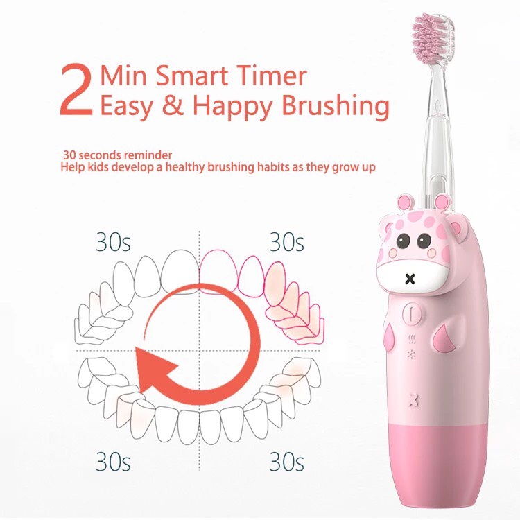 BÀN CHẢI ĐIỆN CHO BÉ LANBEIBEI CHÍNH HÃNG