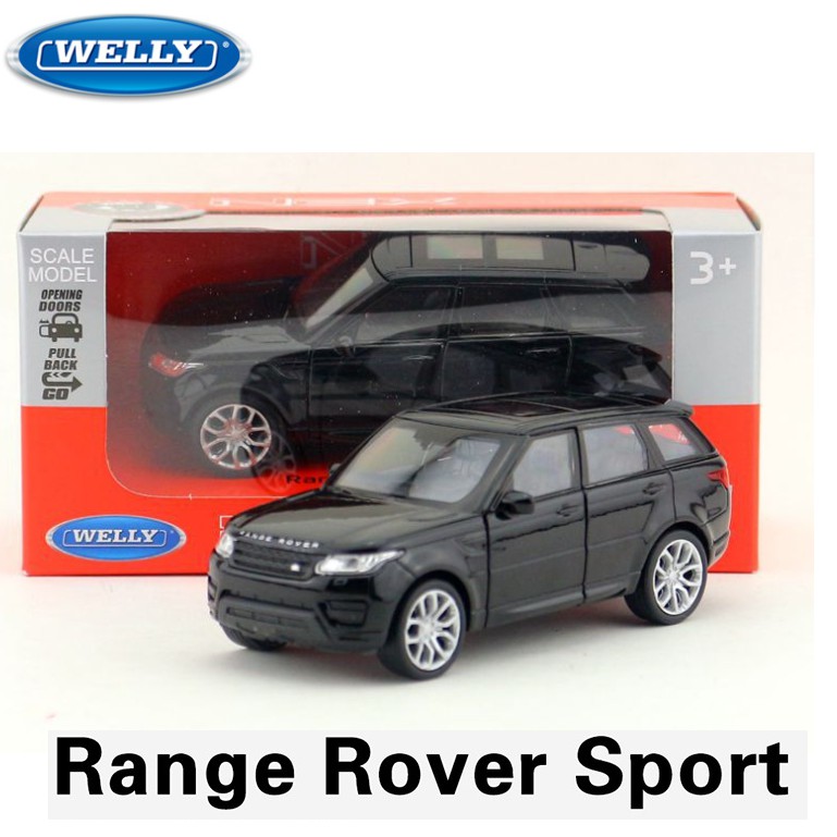 Xe mô hình Range Rover Sport Welly ô tô tỉ lệ 1:36 xe bằng sắt đồ chơi trẻ em