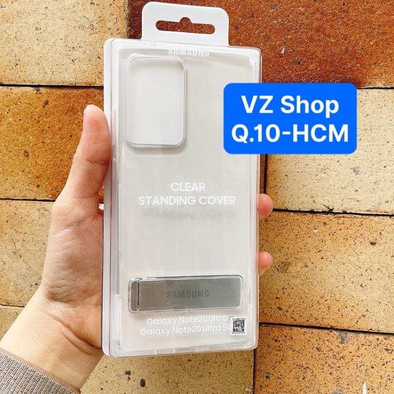 Chính hãng nguyên seal -Ốp Lưng Samsung Clear Standing Note20 Ultra/ Note20 Ultra 5G