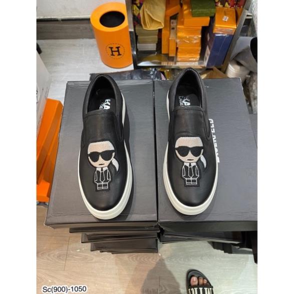 Giày Slipon Nam Thêu Hình Cực Chất - Giày Slipon DG Nam Hàng SC Full Box -Dũng Buotique