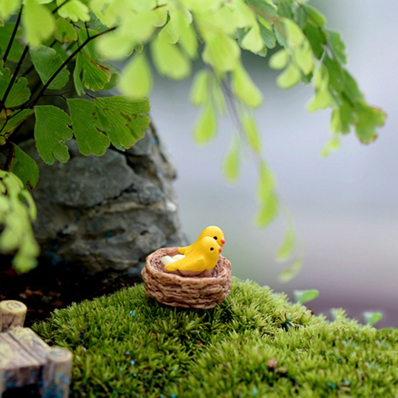 Mô hình chim bằng nhựa dùng trang trí