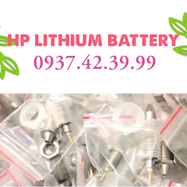 1 Cặp đầu kim Test cực pin chính hãng