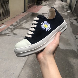 [FreeShip+Bill ] Giày Ro ⚡️𝐒𝐢ê𝐮 𝐑ẻ⚡️ Hoa Cúc - Giày Rick Owen Đế Thơm Vani