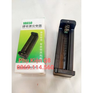 Bộ sạc pin cell 18650, sạc 1 cục pin