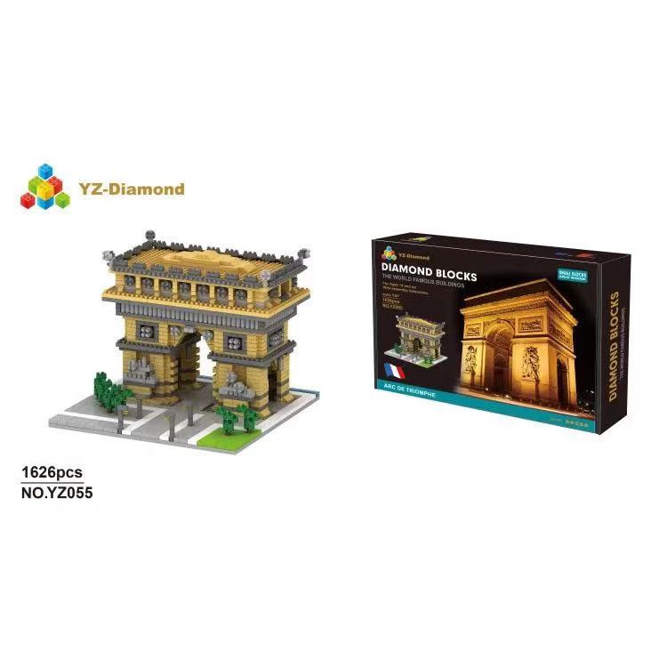 Bộ Đồ Chơi Lắp Ghép Thành Phố Paris 101