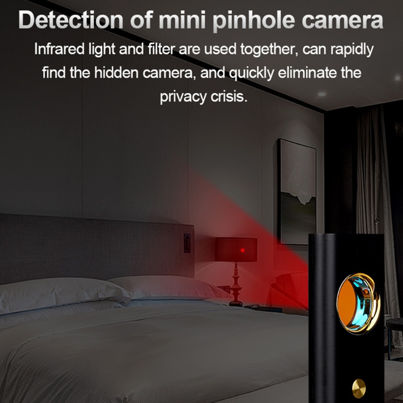 Thiết Bị Dò Tìm R35 Chống Gián Điệp Tích Hợp Ăng Ten Gọn Nhẹ