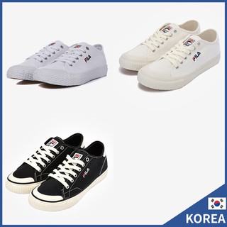 [FILA] Giày thể thao Classic Kicks B 1XM01001D, Unisex (Màu be, Đen, Trắng)