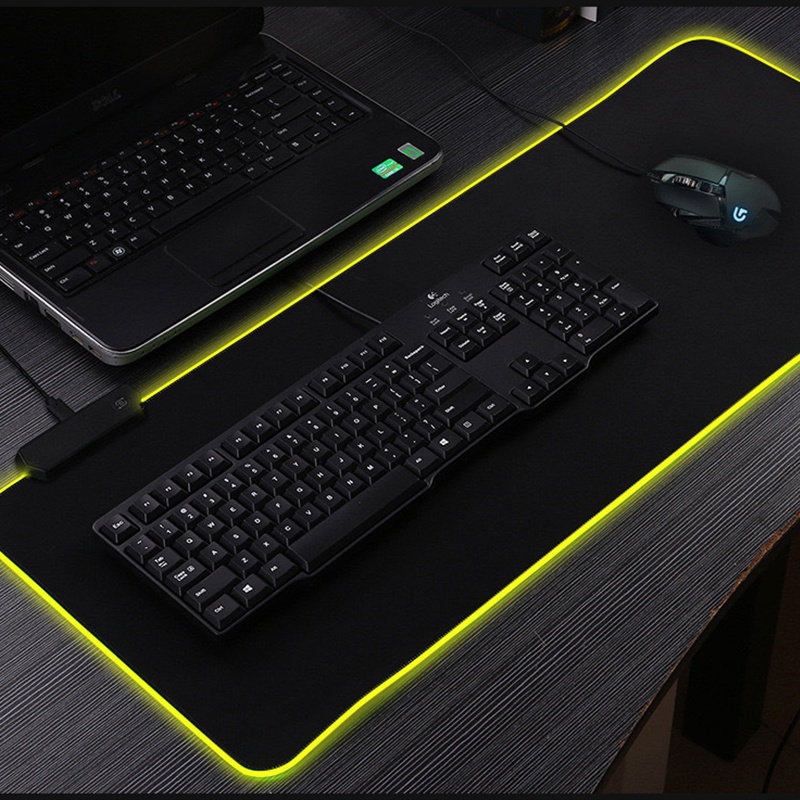 Lót chuột gaming LED RGB, Pad chuột LED RGB - Bàn di chuột LED RGB, LED LIGHT MOUSEPAD