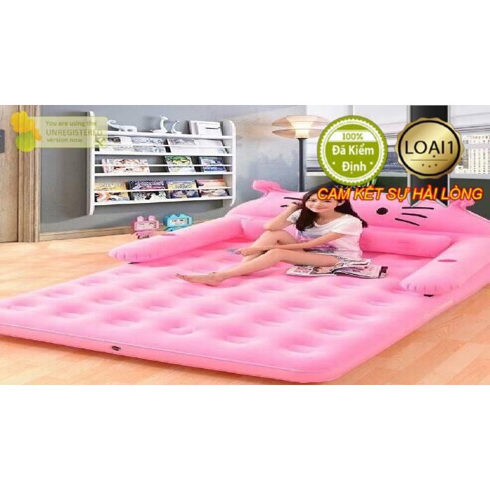 Giường hơi hình thú 1200cm x 2000cm + Tặng bơm điện 250K