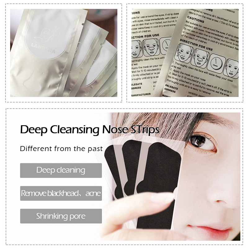 Mặt nạ mũi lột mụn đầu đen tiện dụng chất lượng cao