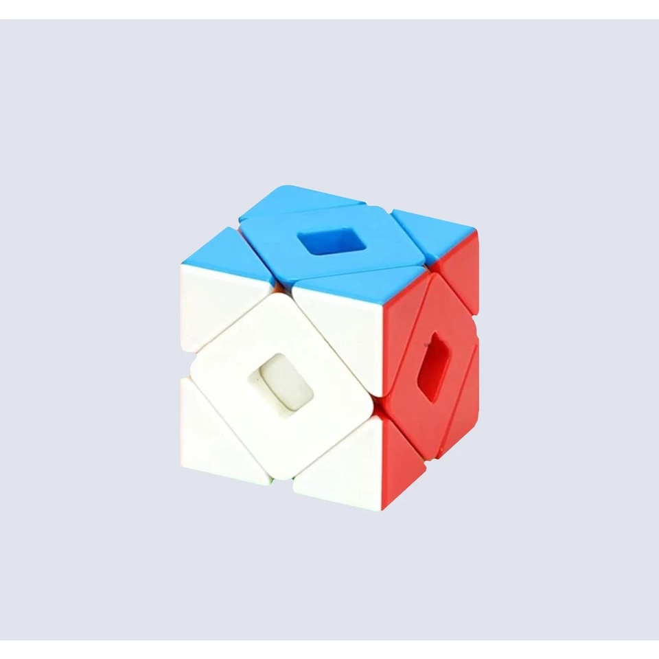 Rubik Moyu Double Skewb Stickerless, Rubik Biến Thể Skewb Phát Triển Trí Não IQ