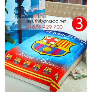 Chăn nhung Barcelona