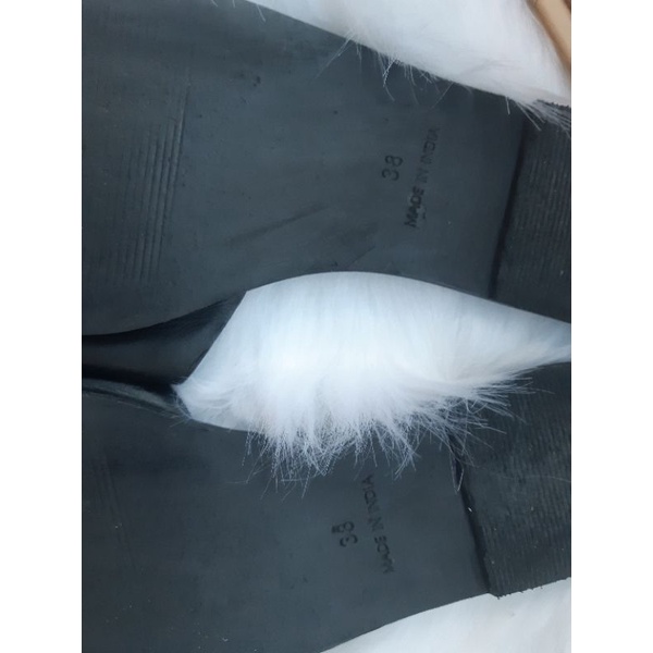 Dép si size 38 và kẹp tóc