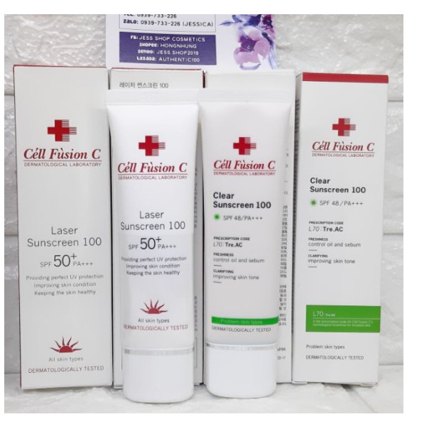 Kem chống nắng Cell Fusion C Laser Sunscreen 100 SPF50+/PA+++