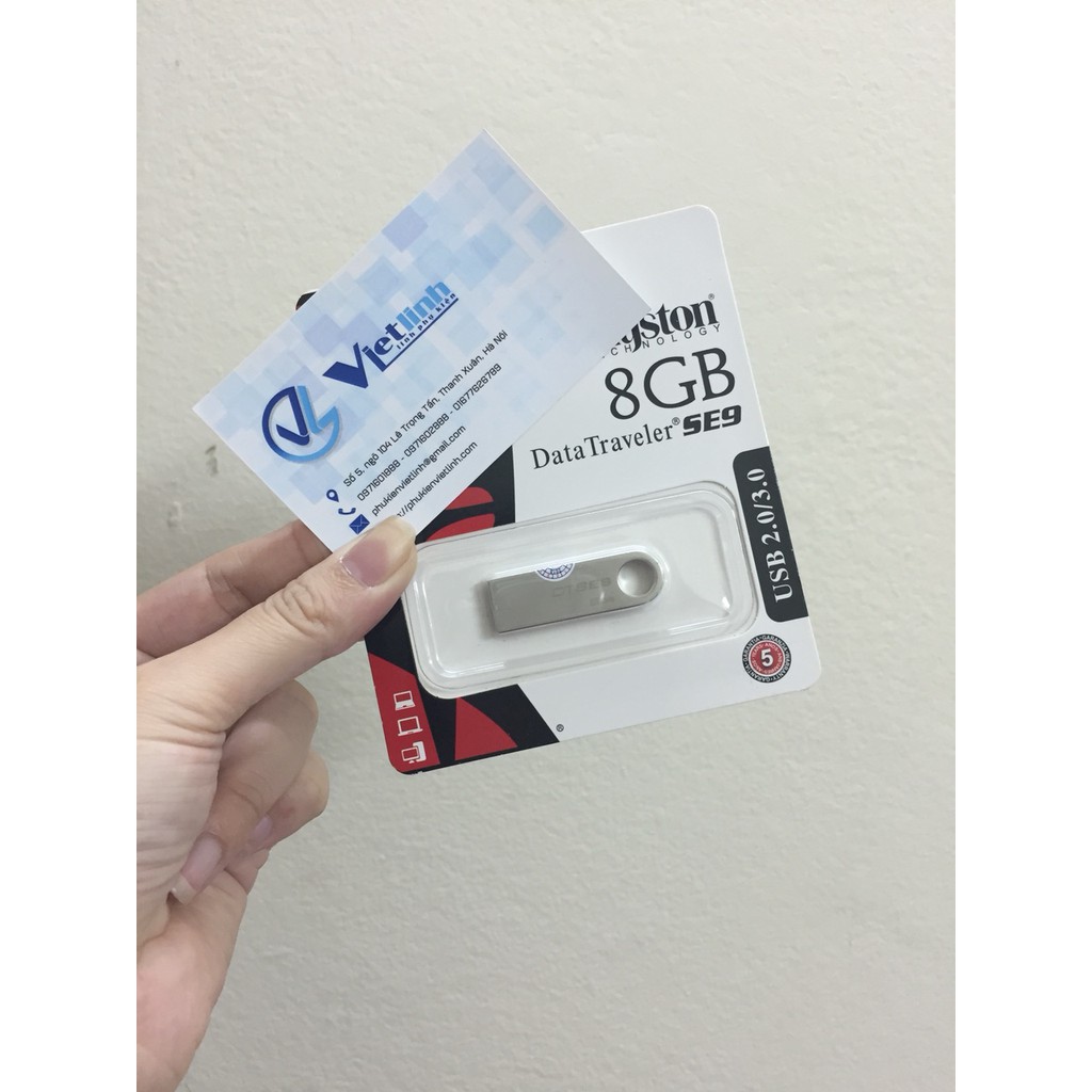 <SIÊU RẺ> USB KINGSTON-VỎ SẮT CHỐNG NƯỚC 8G Bảo Hành 6 Tháng <SHOP YÊU THÍCH>