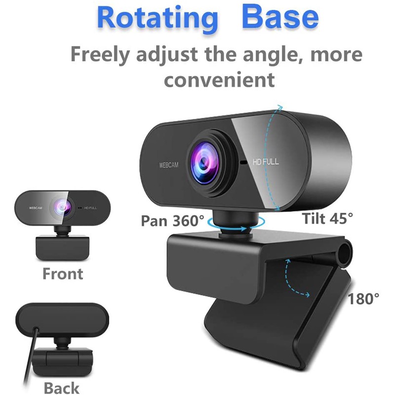 Webcam Máy Tính Có Mic Cho Máy Tính Bàn - Webcam Máy Tính Full HD 1080P