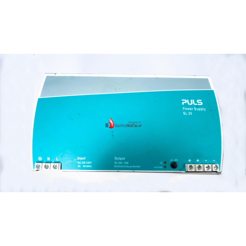 Nguồn tổ ong PLUS 24-20a 480w PFC Dạng DIN