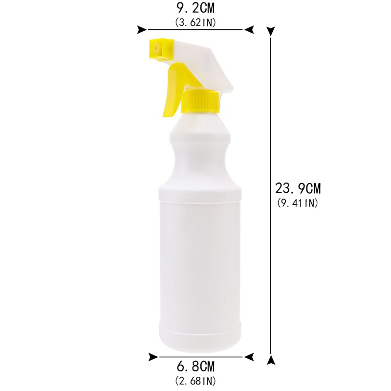 Bình Xịt Biyingwuhan White Hdpe 500ml Ml-pre-nozzle + Túi / Túi