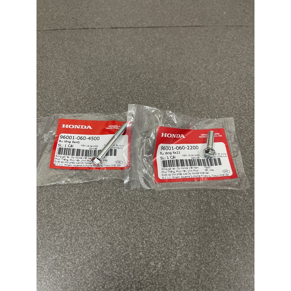 ốc bắt co hút ống xả trên vào bình xăng xe future neo future x future 2 hàng chính hãng 960010604500 960010602200