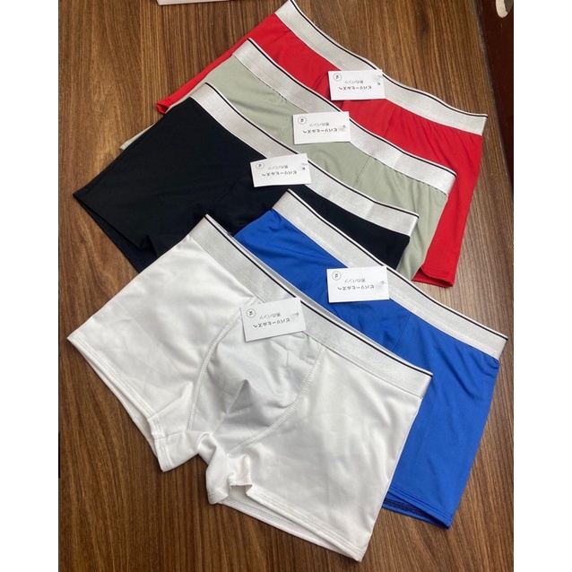 [Hộp 4 quần] quần lót nam màu NGẪU NHIÊN, quần sịp đùi nam, quần lót nam, quần xì nam, quần boxer nam, quần sịp đùi nam