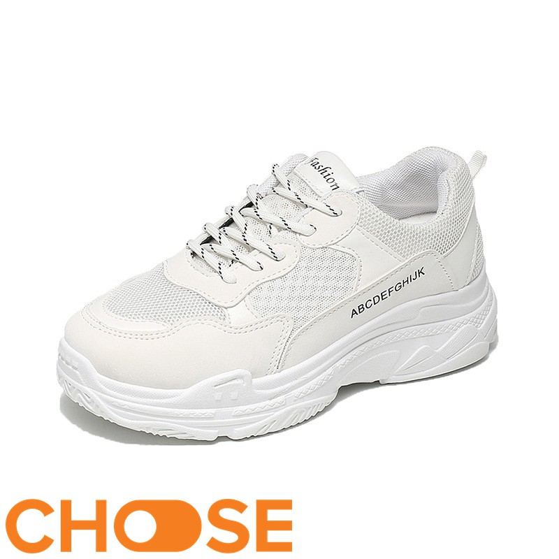 Giày Nữ Thể Thao Sneaker Choose Độn Đế ULZANG Tăng Chiều Cao Phối Màu Cá Tính G26K6 | BigBuy360 - bigbuy360.vn