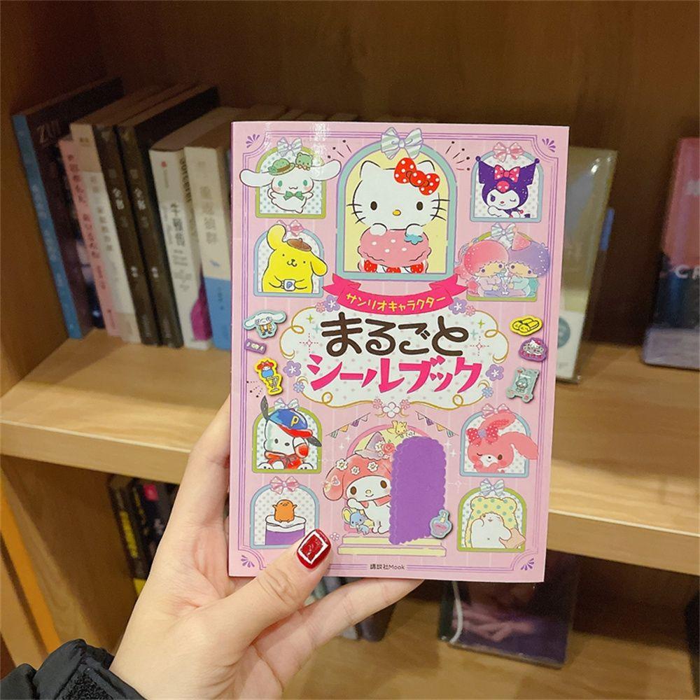 PEWANY Bộ 24 Tờ Sticker Hoạt Hình Dán Trang Trí Nhật Ký