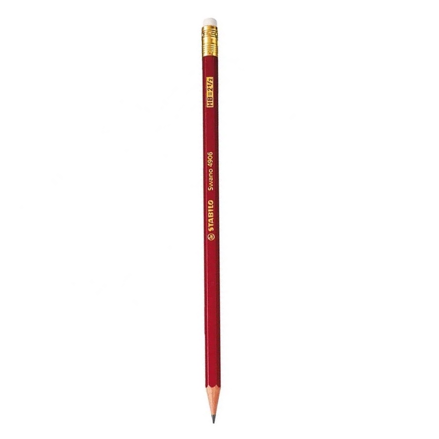 Bút Chì Gỗ HB Có Gôm Stabillo-PC4906-HB