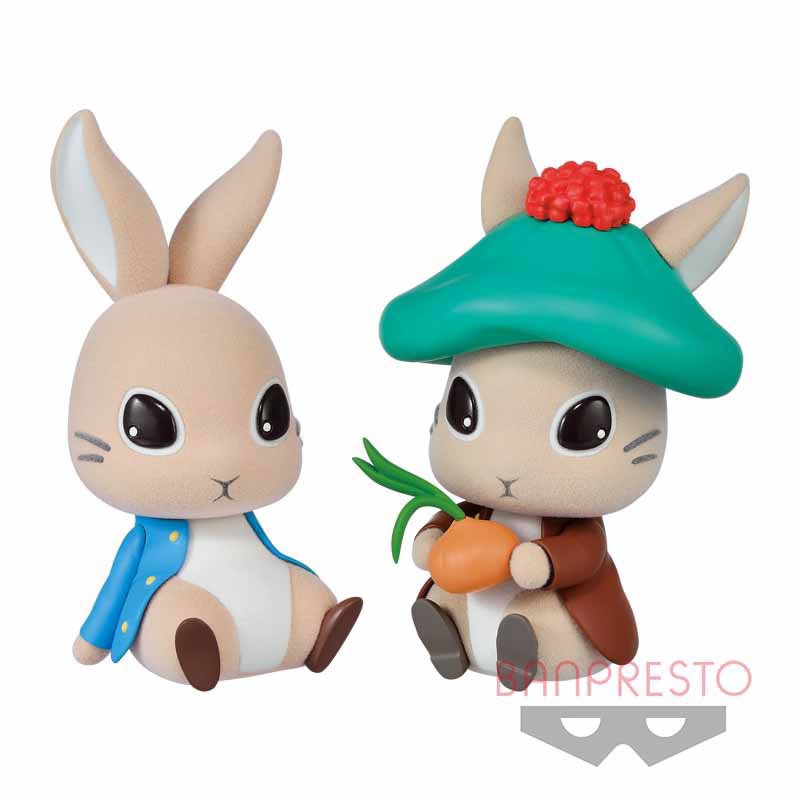 [MÔ HÌNH CHÍNH HÃNG] Mô Hình Mô Hình Peter Rabbit™ - Fluffy Puffy -Peter &amp; Benjamin- Figure