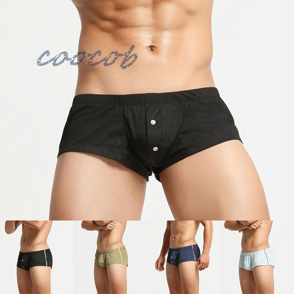 Quần Lót Boxer Lưng Thấp Mềm Mại Size Lớn Cho Nam