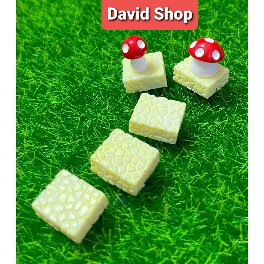 Nấm size mini/ trung đủ màu/ trang trí tiểu cảnh/ terrarium